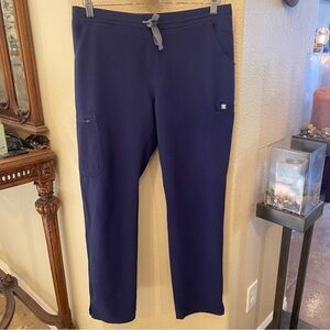 FIGS Women Blue Technical Collection Scrub Pants Size Medium